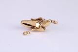 Banana Charm, Traditional Charm, Made from Solid Yellow Gold, British Hallmarked, Complete with Attachment Link