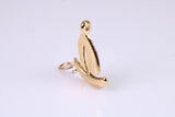 Sailing Dingy Charm, Made from Solid Cast Yellow Gold, British Hallmarked, Complete with Attachment Link