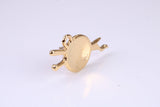 Knitting Yarn Charm, Traditional Charm, Made from Solid Yellow Gold, British Hallmarked, Complete with Attachment Link