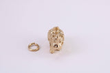 Scottish Terrier Dog Charm, Traditional Charm, Made from Solid Yellow Gold, British Hallmarked, Complete with Attachment Link
