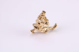Cossack Charm, Traditional Charm, Made from Solid Yellow Gold, British Hallmarked, Complete with Attachment Link