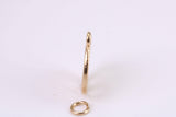 Tree of Life Charm, Traditional Charm, Made from Solid Yellow Gold, British Hallmarked, Complete with Attachment Link