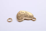 La Bonne Vie Charm, Traditional Charm, Made from Solid 9ct Yellow Gold, British Hallmarked, Complete with Attachment Link