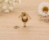 Mortar Hat Charm, Graduation Cap Charm, Traditional Charm, Made from your choice of Precious Metals, British Hallmarked