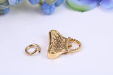 Handbag Charm, Traditional Charm, Made from Solid Cast Yellow Gold, British Hallmarked