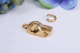 Baseball Cap Charm, Traditional Charm, Made from Solid Cast Yellow Gold, British Hallmarked