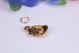Santa's Hat Charm, Traditional Charm, Made from Solid Cast Yellow Gold, British Hallmarked