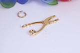 Pliers Charm, Traditional Charm, Made from Solid Cast Yellow Gold, British Hallmarked