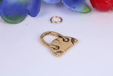 Handbag Charm, Traditional Charm, Made from Solid Cast Yellow Gold, British Hallmarked