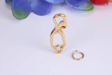 Stethoscope Charm, Traditional Charm, Made from Solid Cast Yellow Gold, British Hallmarked
