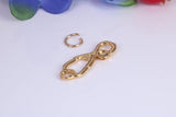 Stethoscope Charm, Traditional Charm, Made from Solid Cast Yellow Gold, British Hallmarked