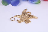 Eagle Charm, Traditional Charm, Made from Solid Cast Yellow Gold, British Hallmarked