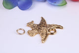 Eagle Charm, Traditional Charm, Made from Solid Cast Yellow Gold, British Hallmarked