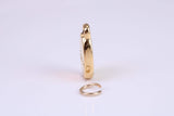 Believe Charm, Made from Solid Cast British Hallmarked Yellow Gold