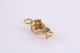 Stiletto Charm, Traditional Charm, Made from Solid Yellow Gold, British Hallmarked, Complete with Attachment Link