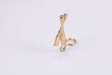 Spatula Charm, Traditional Charm, Made from Solid Yellow Gold, British Hallmarked, Complete with Attachment Link