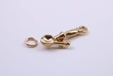 Ice Cream Scooper Charm, Traditional Charm, Made from Solid 9ct Yellow Gold, British Hallmarked, Complete with Attachment Link
