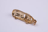 E Type Jaguar Car Charm, Made From Solid Cast Yellow Gold, British Hallmarked and Complete With Attachment Link