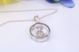 Oval Christopher Necklace, Chunky and Made From Solid Cast Silver