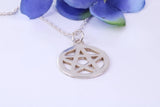 Star of David Necklace, Made From Solid Cast Silver