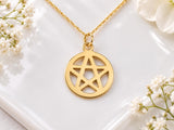 Star of David Necklace, Made From Solid Cast Gold, British Hallmarked