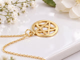 Star of David Necklace, Made From Solid Cast Gold, British Hallmarked