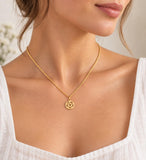 Star of David Necklace, Made From Solid Cast Gold, British Hallmarked