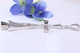 Large 70 mm Long Solid and chunky Cross, Made From Solid Cast Silver, British Hallmarked