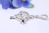 35 mm Long, Large Chunky Silver Crucifix, Made From Solid Cast Silver, British Hallmarked