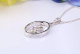Oval Christopher Necklace, Chunky and Made From Solid Cast Silver