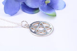 Star of David Necklace, Made From Solid Cast Silver
