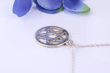 Star of David Necklace, Made From Solid Cast Silver