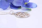 Star of David Necklace, Made From Solid Cast Silver