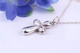 Chunky Cross Necklace, Made From Solid Cast Silver, British Hallmarked, Complete With Silver Chain