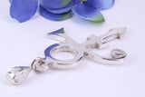 50 mm Long chunky Cross, Made From Solid Cast Silver