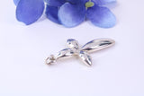 30 mm Long Sterling Silver Cross, Made From Solid Cast Silver