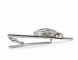 Gents Cocoa Pod Tie Slide, made from solid cast Silver