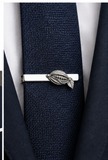 Gents Cocoa Pod Tie Slide, made from solid cast Silver