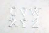 Silver Initial Charm