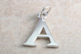 Silver Initial Charm
