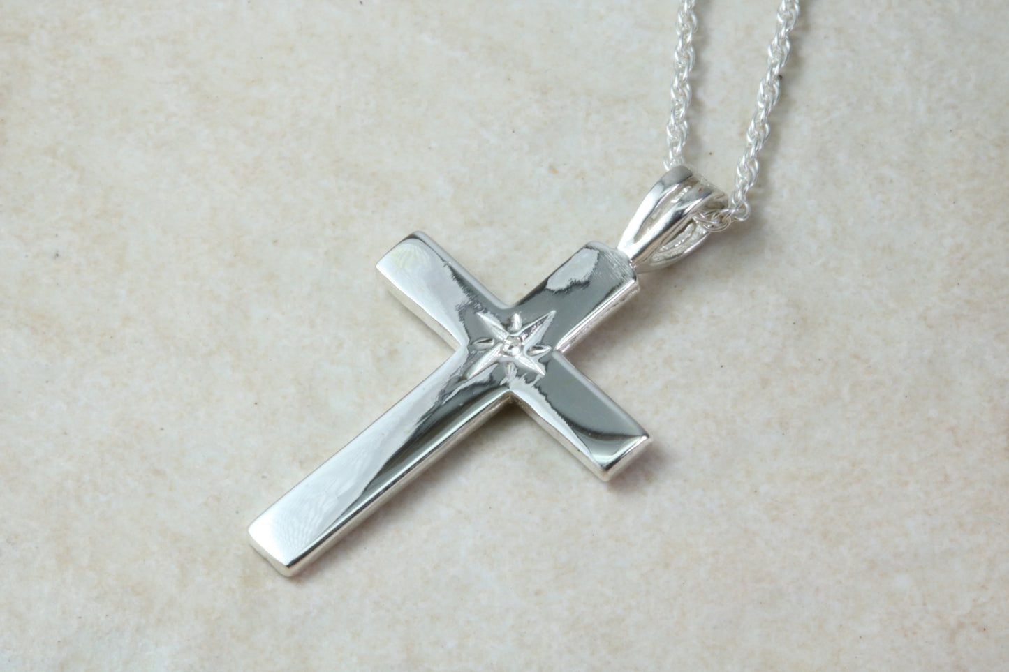 Sterling Silver Cross Necklace