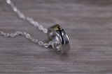 Sterling Silver Cross Ring Necklace