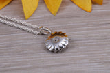Daisy Flower Stud Earrings with Matching Necklace
