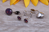 Sterling Silver Two in One Pacific Opal Stud Earrings Or Dropper Earrings
