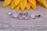Sterling Silver Two in One Rose water Opal Stud Earrings or Dropper Earrings