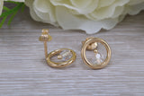 Sterling Silver Matching Ring , Earrings and Necklace