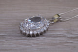 Very Large C Z set Cluster Necklace