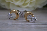 Stud Earrings and Matching Necklace