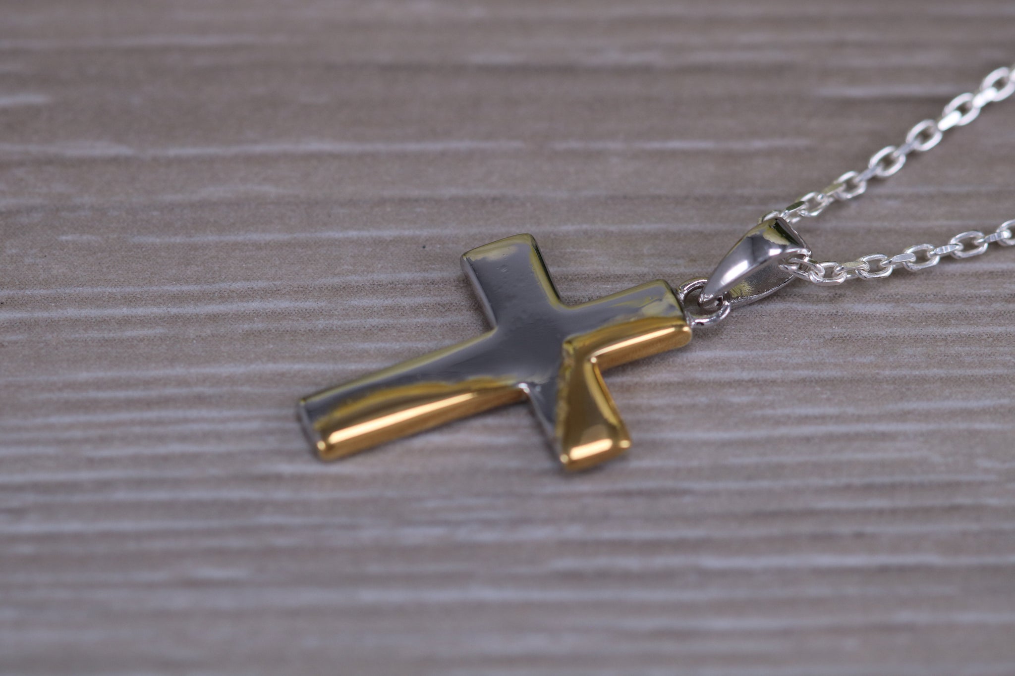 Two tone sale cross