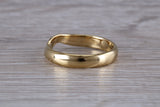 Abstract ring, made from your choice of 9ct yellow or white gold, solid and chunky feel, ideal as casual ring, thumb ring or shaped band